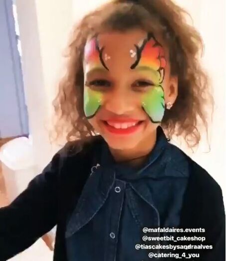 Luciana Abreu, aniversário Lyonce