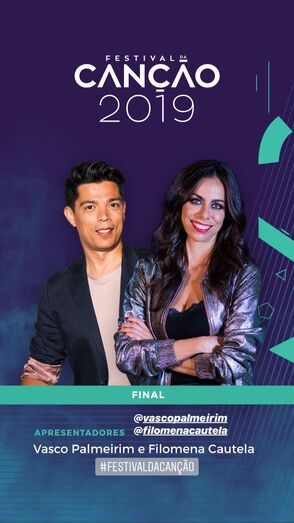 apresentadores festival da canção