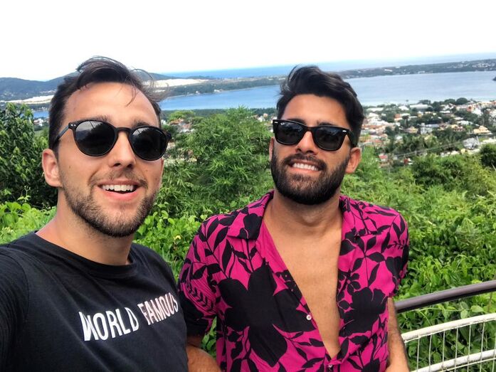 Tiago Rufino, Luan Tiófilo, Casa dos Segredos