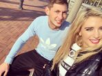 Berenice Schkair e Emiliano Sala