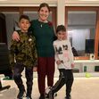 Dolores Aveiro com os netos
