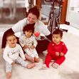 Katia Aveiro, sobrinhos