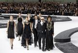  Ines de la Fressange, Karl Lagerfeld