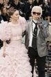 Lilly Rose Depp, Karl Lagerfeld