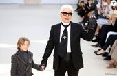 Karl Lagerfeld e Hudson Kroenig