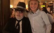 Karl Lagerfeld e Hudson Kroenig