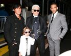 Karl Lagerfeld e Hudson Kroenig