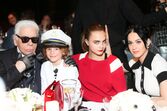 Karl Lagerfeld e Hudson Kroenig
