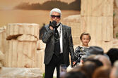 Karl Lagerfeld e Hudson Kroenig