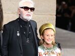 Karl Lagerfeld e Hudson Kroenig