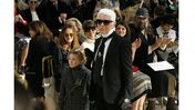 Karl Lagerfeld e Hudson Kroenig