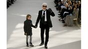 Karl Lagerfeld e Hudson Kroenig