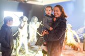 Famosos no museu