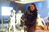 Famosos no museu