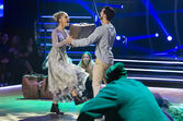 José Condessa e Kelly Bailey em Dança com as Estrelas