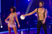 José Condessa e Kelly Bailey em Dança com as Estrelas