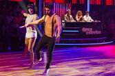 José Condessa e Kelly Bailey em Dança com as Estrelas