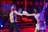 José Condessa e Kelly Bailey em Dança com as Estrelas