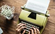 máquina de escrever, escrita, escritor, escritora