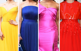 Cores fortes dominam a passadeira vermelha dos Óscares 2019