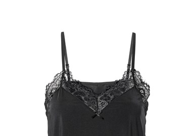 Buy Oysho Ladies Womens Ex Black Lace Chemise Nightdress Nightie