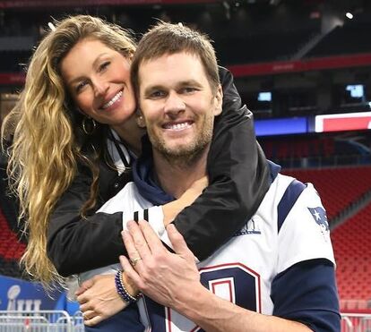 Ele conquistou a mais bela entre as belas! Tom Brady o campeão de Gisele Bündchen