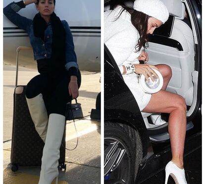 Mais uma vez? Georgina Rodríguez inspira-se em Irina Shayk para novo look