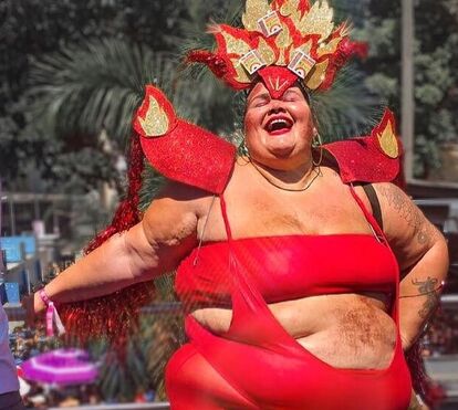 Thaís Carla, a bailarina que está a deixar o Brasil em polvorosa por causa do seu corpo XXL