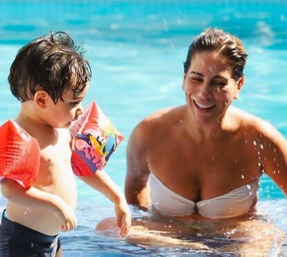 Que corpão! Atriz Glória Pires mostra-se em grande forma aos 55 anos