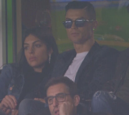 Cristiano Ronaldo em Alvalade com blazer Gucci de 2338 euros