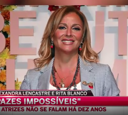 Não há paz! Rita Blanco desmente cessar-fogo com a 'inimiga' Alexandra Lencastre