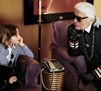 Descobrimos o herdeiro de Karl Lagerfeld e não é gata Choupette