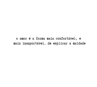 O amor é...