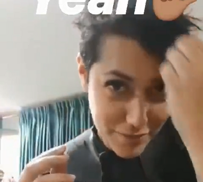 Nova mudança de visual de Sofia Ribeiro