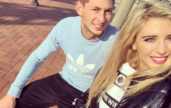 Berenice Schkair e Emiliano Sala