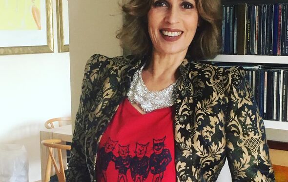 A atriz Lola Marceli, mulher de Juanjo Puigcorbé