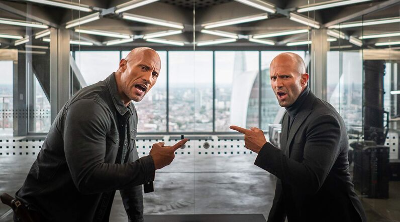 Fast & Furious, Hobbs & Shaw, Dwayne Johnson, Jason Statham, Idris Elba
