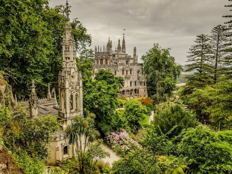 sintra, vila, regaleira, monumentos