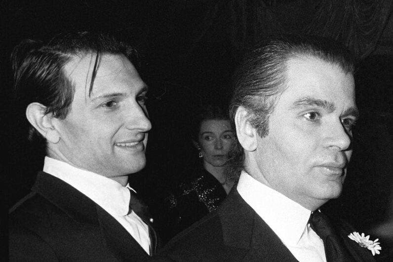 Karl Lagerfeld e Jacques de Bascher