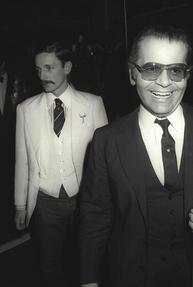 Karl Lagerfeld e Jacques de Bascher