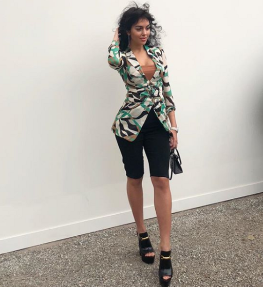 georgina rodríguez, roberto cavalli