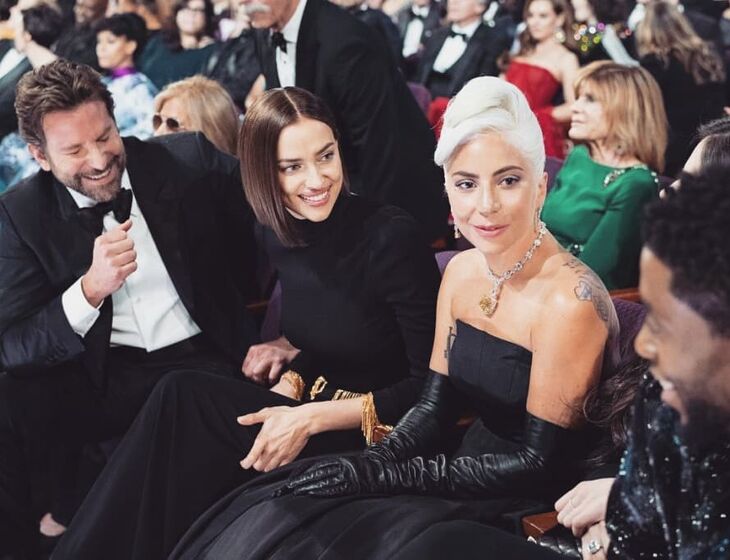 Irina Shayk, Bradley Cooper, Lady Gaga