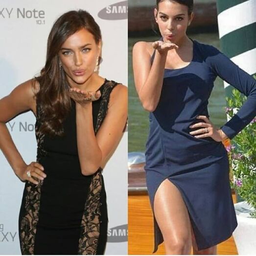 Todas as vezes que Georgina Rodríguez imitou Irina Shayk