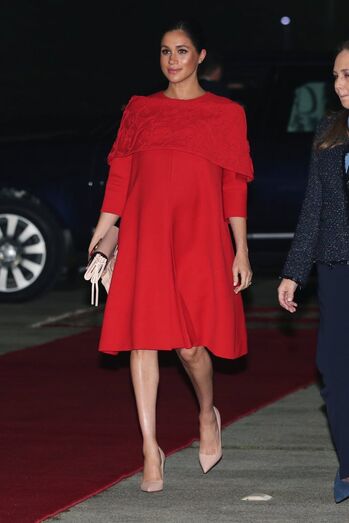 O vestido de 5 mil euros de Meghan Markle