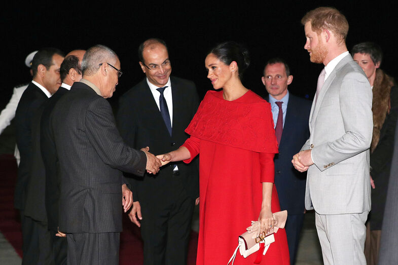 O vestido de 5 mil euros de Meghan Markle