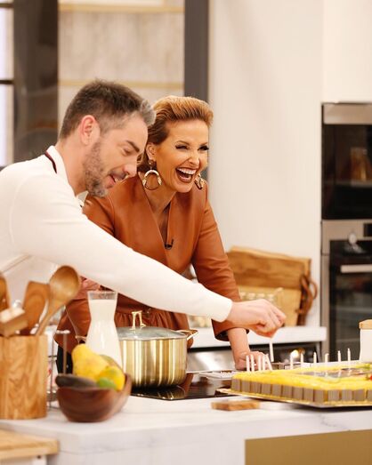 Cristina Ferreira e Cláudio Ramos