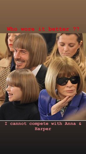 David Beckham, filha Harper