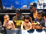 Georgina Rodríguez, Eva, Mateo, Alana, Cristiano Ronaldo
