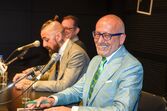 apresentação do livro de Paulo Battista, com Manuel Luís Goucha 