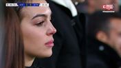 Georgina emociona-se com hat trick de Ronaldo